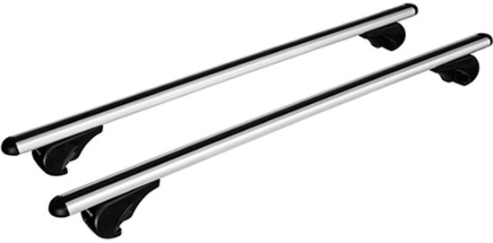 Barres de toit Rail aluminium 112 cm New Rail Top Pro M