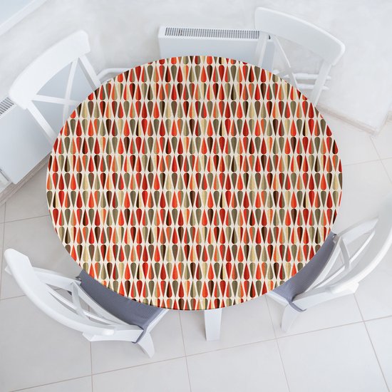 Tablevogue Voor rechthoekige buffettafel, feesten, vakantie diner & meer, 100% polyester, wit, 6-voet rechthoek