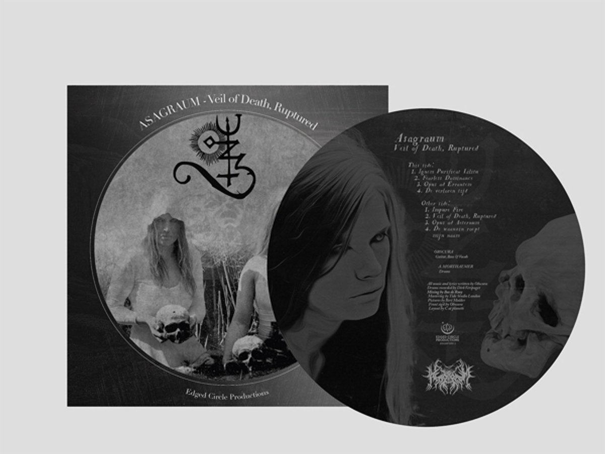 Asagraum - Veil Of Death, Ruptured (LP)
