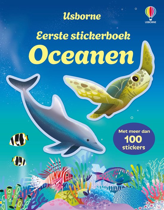 Eerste stickerboek 1 - Oceanen - cover