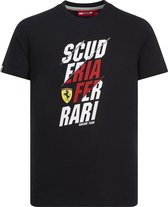 Scuderia Ferrari Angled Scuderia Graphic Tee