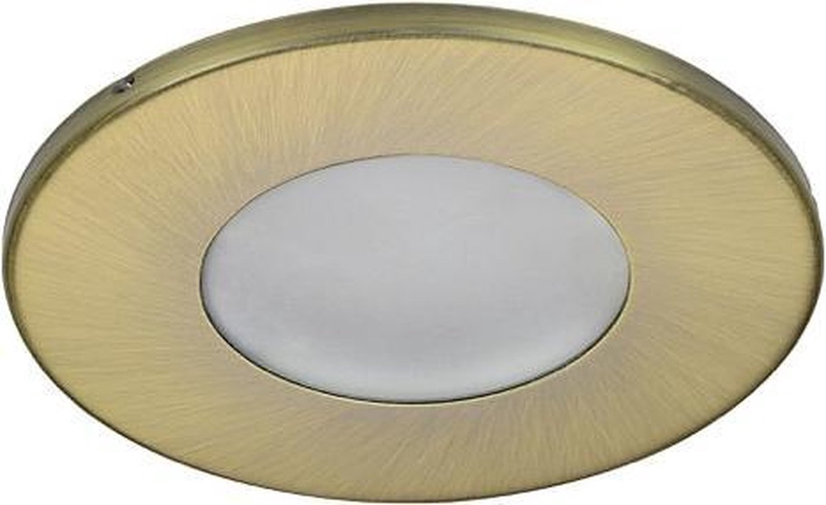 IP44 LED inbouwspot Bella -Rond Brons -Warm Wit -Dimbaar 5W -Philips
