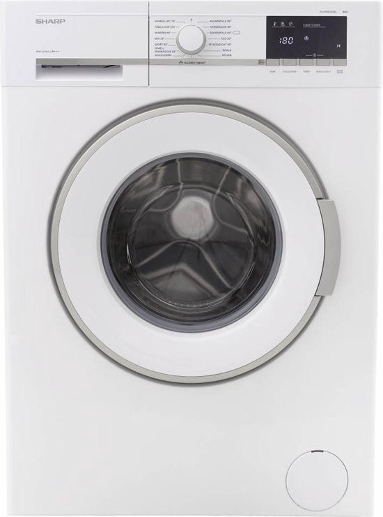 Wasmachine: Sharp wasmachine ES-GFB8145W-E A +++, van het merk Sharp