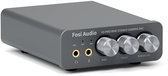Fosi Audio K5 Pro DAC Koptelefoonversterker – Mini HiFi Gaming DAC en Hoofdtelefoonversterker – USB-C, Optisch, Coaxiaal, 3,5 mm Microfoon en RCA – voor PC, Mac, PS5, PS4 en Nintendo Switch