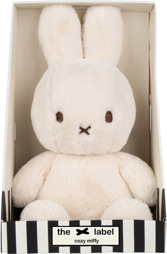 Nijntje Cozy Miffy knuffel cream 23 cm