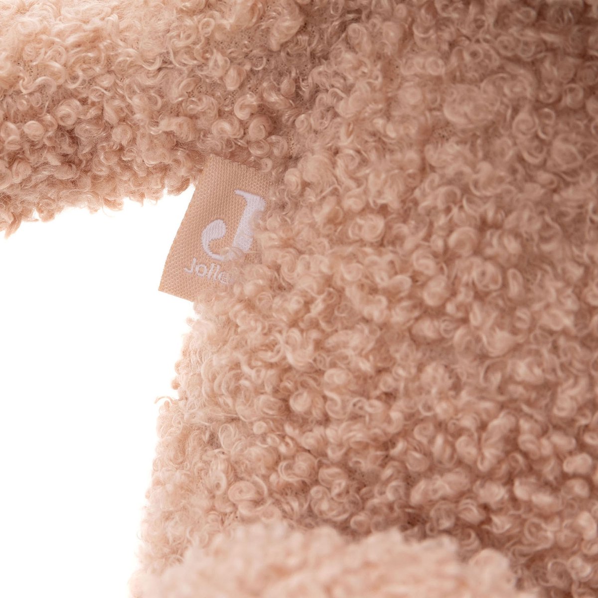 Jollein - Knuffel Teddy Bear - Wild Rose - 25cm - Knuffelbeer - Boucle — afbeelding 11