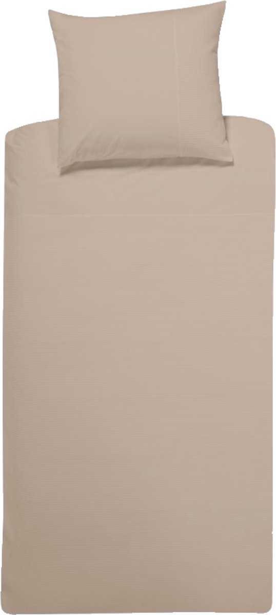 Town & Country Lugano Wafel Dekbedovertrek Zand 140 x 220 cm