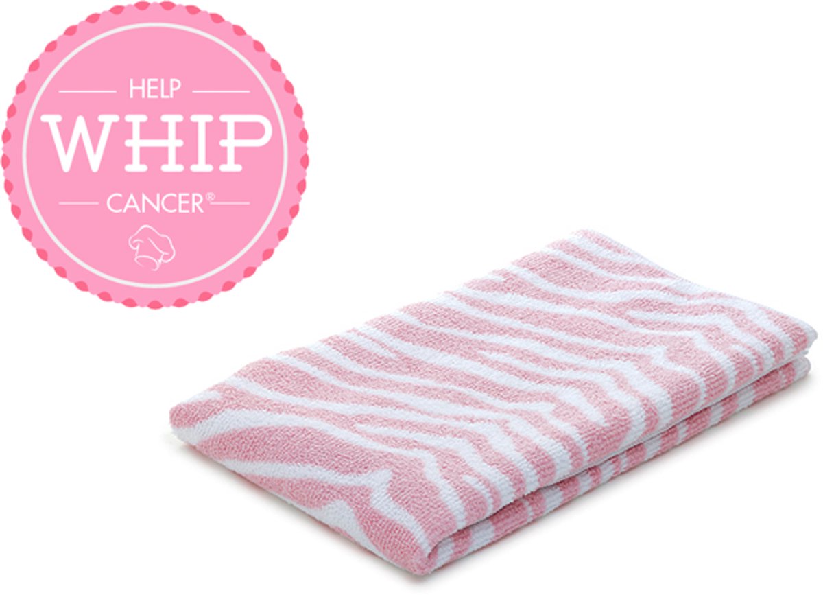 Pampered Chef - microvezel handdoek - roze