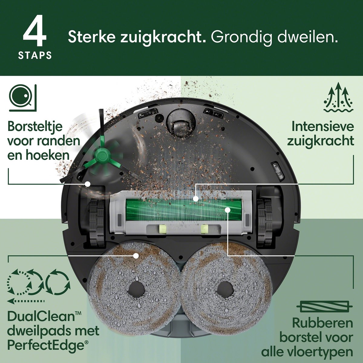 iRobot Roomba Plus 505 Combo Robot + - afbeelding 2