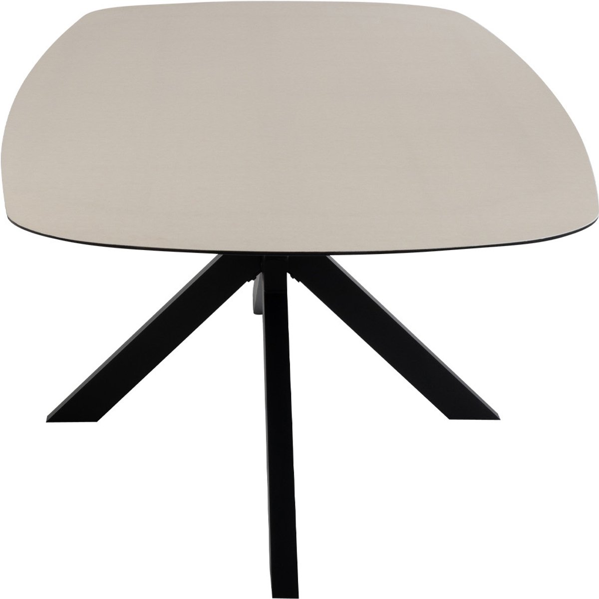 Tuintafel Malaga 280x115 cm | Black & Cerra Vetro