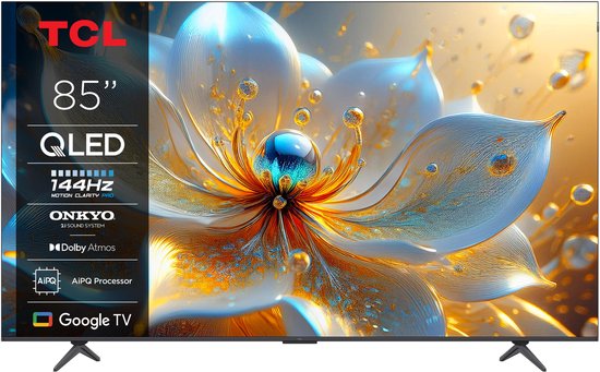 TCL 85T8C - 85 inch - 4K QLED - 144Hz - 2025