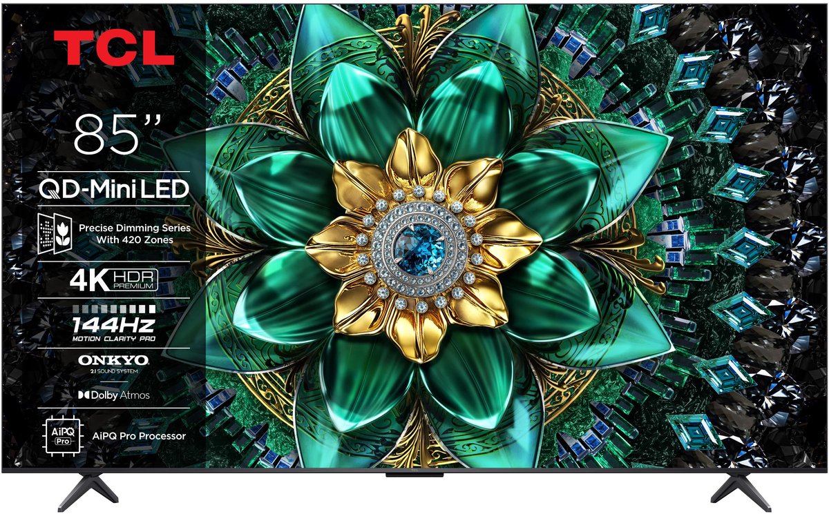 TCL QD-MiniLED 85Q6C (2025) | Dolby Vision Televisies | Beeld&Geluid - Televisies | 5901292526641