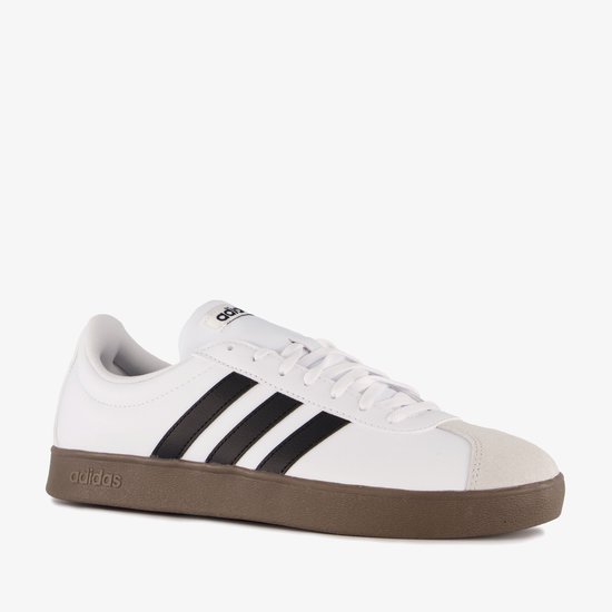 Adidas Court 3.0 Base heren sneakers wit zwart - Maat 45 1/3 - Uitneembare  zool | bol