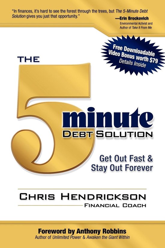 The 5 Minute Debt Solution - cover
