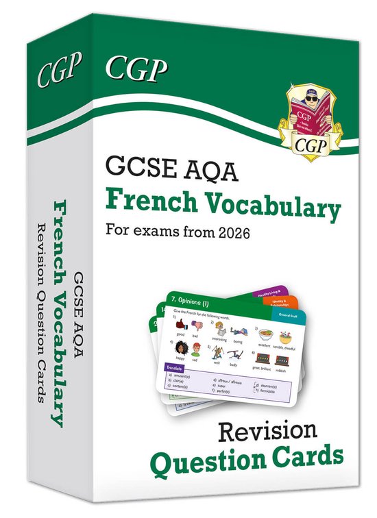 CGP AQA GCSE French- New GCSE AQA French: Vocabulary Revision Question ...