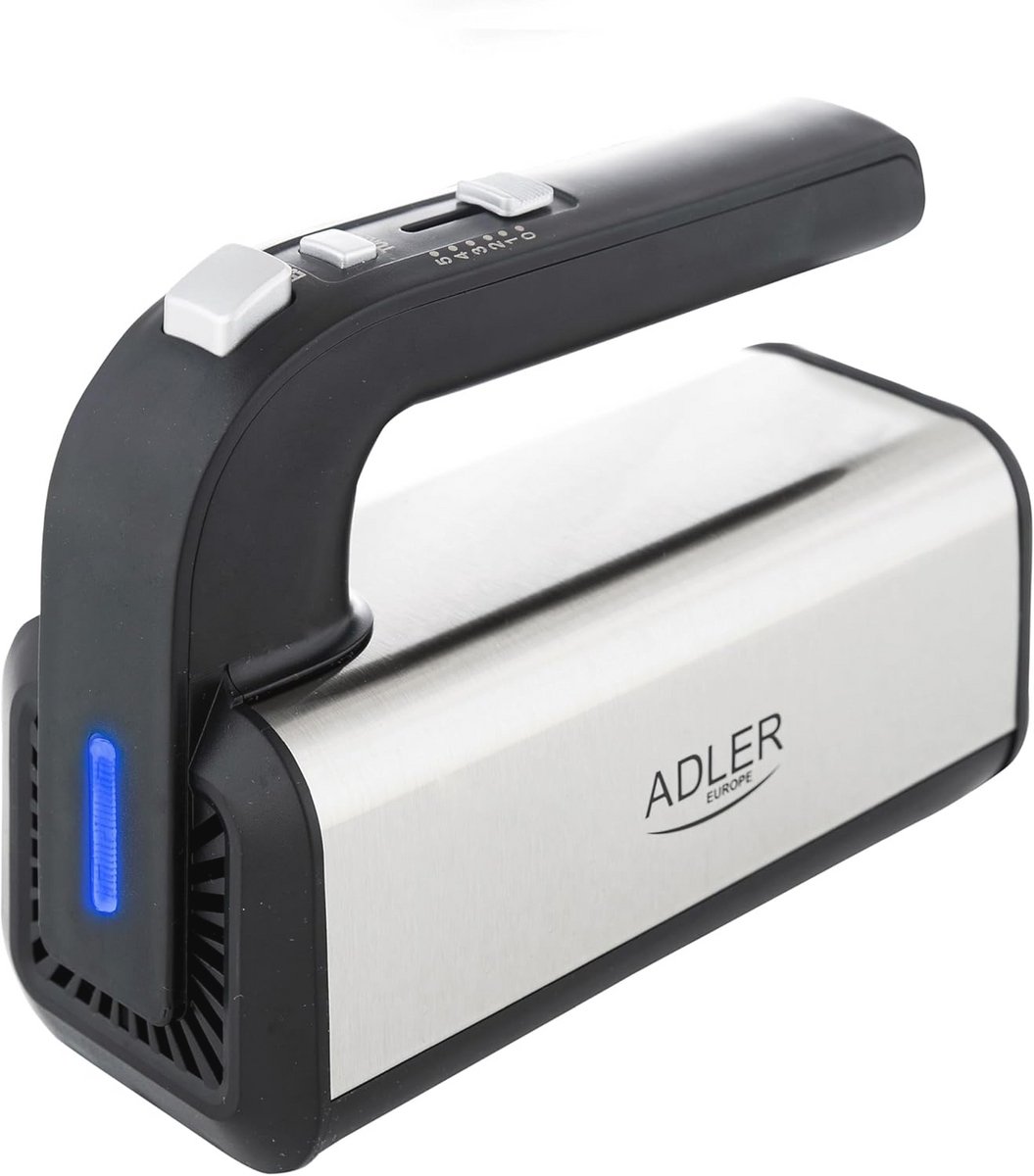 Handmixer met 800 W en 3 Functies | Keukenmachine in Zwart/Zilver