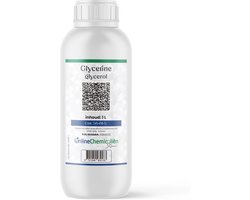 Online chemicalien – Glycerine – 1 L – Plantaardig – Zuiver 99.5% – Voor Zeep en Huidverzorging
