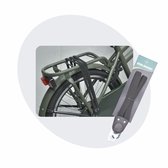 Sangles de Sangles d'arrimage rapide à dégagement rapide Voltano - Extra résistantes - Zwart - 65 à 105 cm - 24 à 28 pouces - Crochet universel