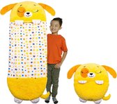 Gigoteuse - Gigoteuse enfant - Gigoteuse enfant - Gigoteuse enfant - Gigoteuse junior - Oreiller et gigoteuse 2 en 1 - Chien - Jusqu'à 12 ans - Multifonction - 150x70cm - Taille L