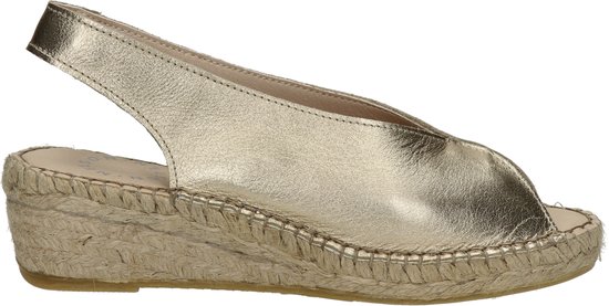 Nelson dames espadrille Goud Maat 38 bol