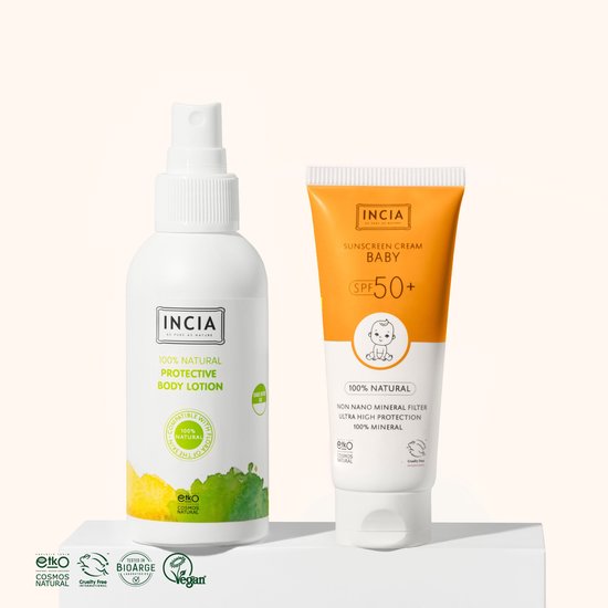 INCIA - Natuurlijke Zonnebrand Set - Baby en Kind van Merkloos — afbeelding 3