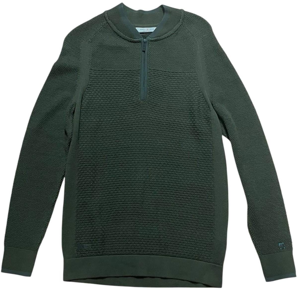 Cast iron- overhemd - Groen - Maat S