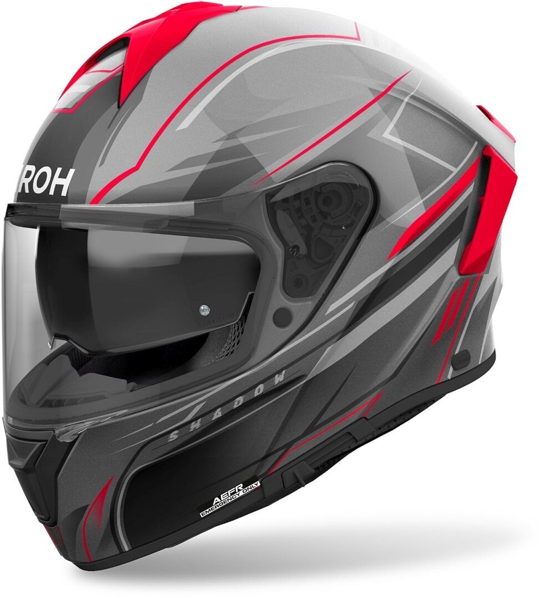 Airoh Spark 2 Shadow Rood Mat Integraalhelm - Helm