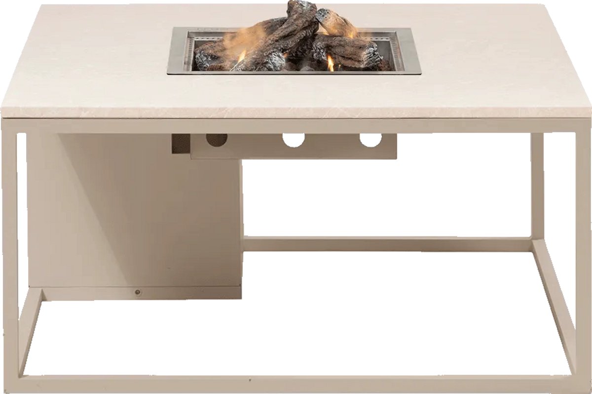 Cosi Cosiloft 100 - Fire Table - Sandy Beige with Stone Look