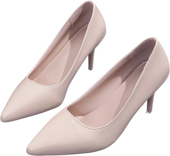 Chaussures pour femmes à talons Livano pour femme - Escarpins - Chaussures pour femmes - Abricot - Pointure 35