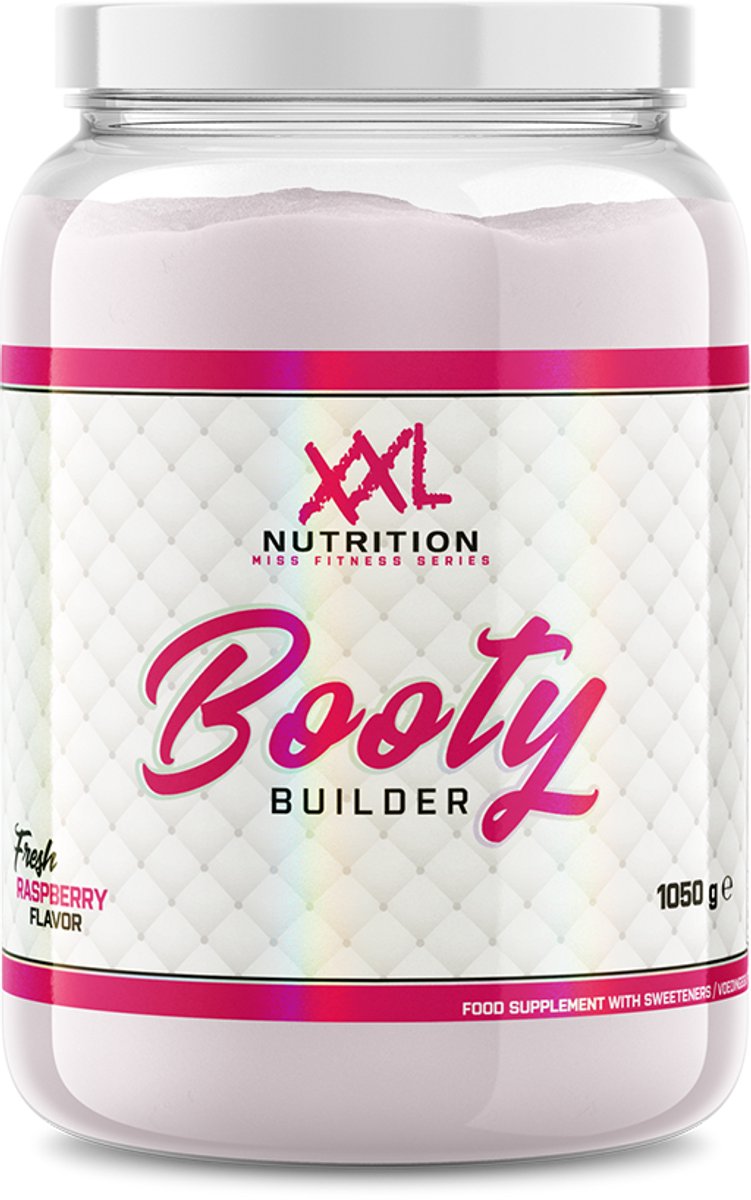 Goedkoopste XXL Nutrition - Booty Builder - All-in-one Supplement voor Vrouwen - Whey Protein Hydrolisaat Eiwitpoeder, BCAA, Collageen & Creatine Creapure - Fresh Raspberry - 1050 Gram (30 shakes