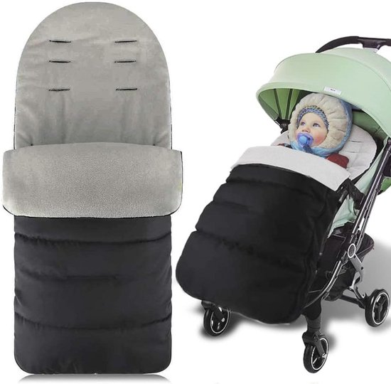 Universele Voetenzak voor Kinderwagen in de Winter - Zachte en Waterafstotende Babyvoetenzak
