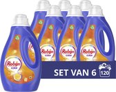 Bol.com Robijn Vloeibaar Wasmiddel - Color - 6 x 20 wasbeurten aanbieding
