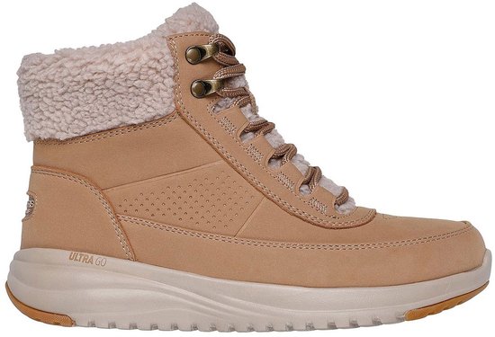 Bottine à lacets femme Skechers On The Go Stellar - Beige - Taille 40