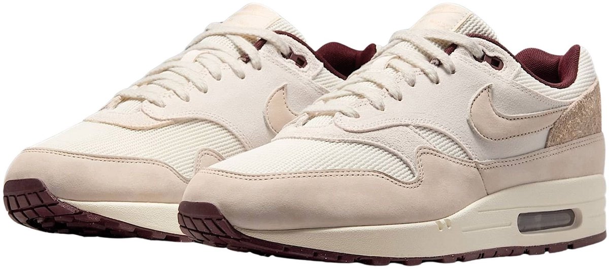 off white - crème - beige - donkerrood