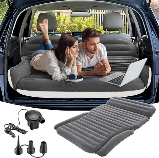Luchtbed voor SUV, auto, vrachtwagen en camping - draagbaar autobed ...