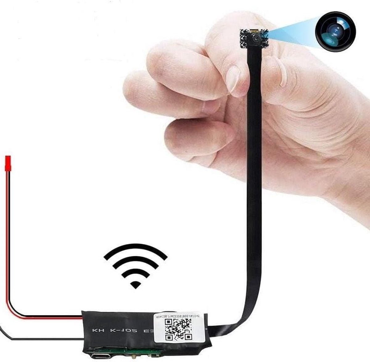 Verborgen mini-camera HD Wi-Fi CCTV P2P nachtzicht