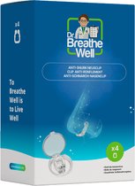 Dr. Breathe Well ™ - Anti Snurk Clip - 4 stuks - Neusclip Tegen Snurken - Anti Snurk Magnetische Neusspreider - Neus magneet tegen snurken - Simply the right choice!