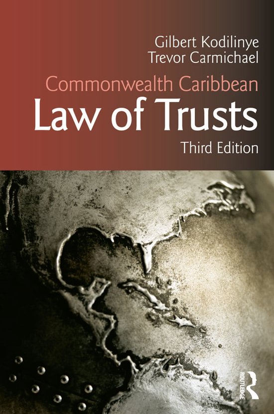 Commonwealth Caribbean Law of Trusts - cover