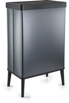 Bol.com Curver Verto High - Prullenbak 54L - Grijs Blauw - 44x27x69cm aanbieding