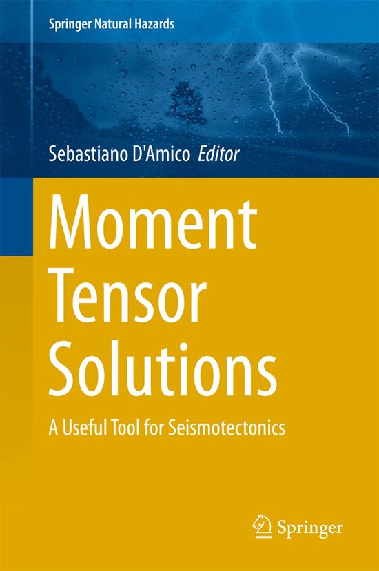 Springer Natural Hazards- Moment Tensor Solutions - cover