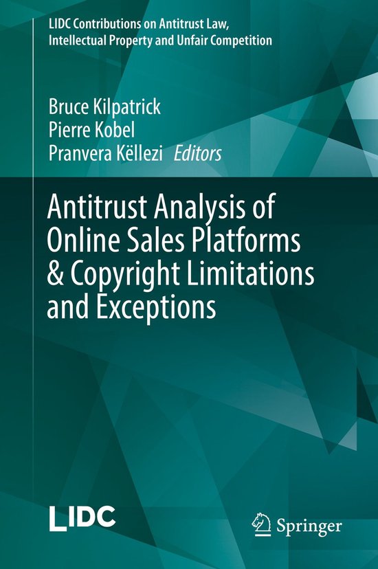 Antitrust Analysis of Online Sales Platforms Copyright Limit ... - cover