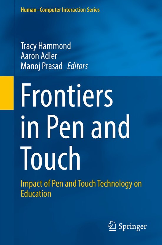 Frontiers in Pen and Touch - cover