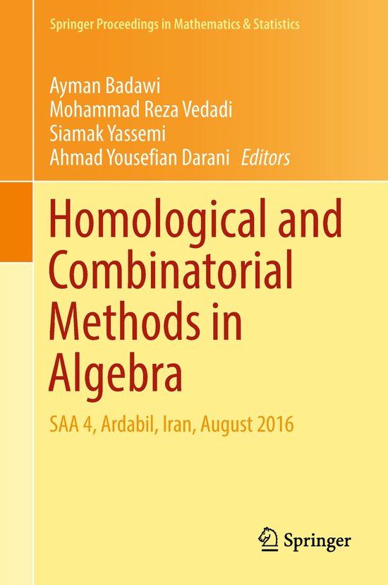 Foto: Springer proceedings in mathematics statistics homological and combinatorial methods in algebra
