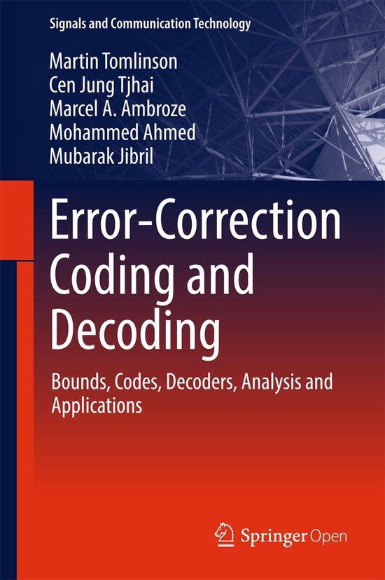 Error-Correction Coding and Decoding - cover