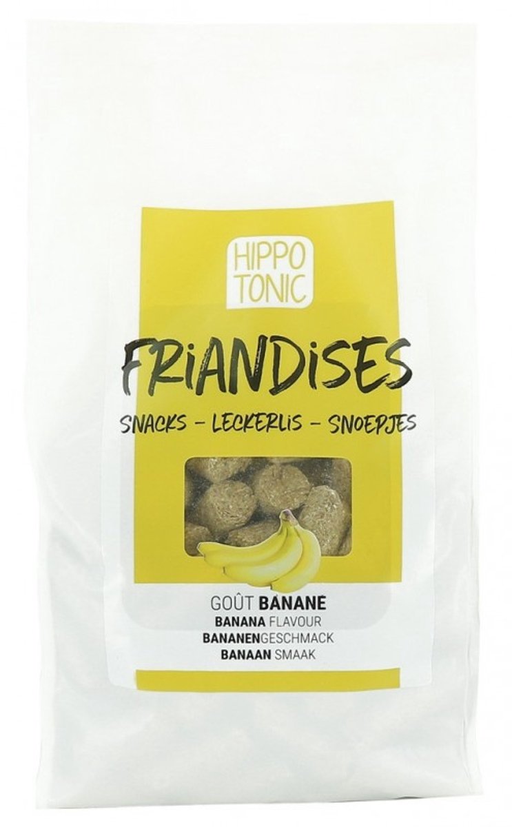 Hippotonic Paardensnoepjes , banaan smaak 3 KG | Beloningen paard