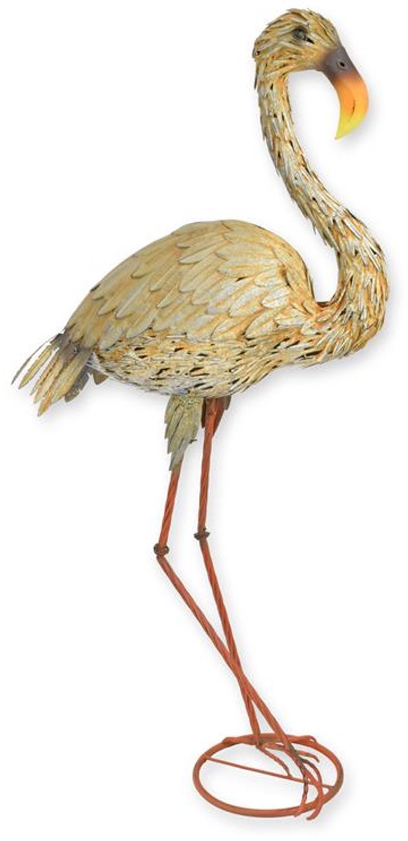 Ijzeren decoratie - Kraanvogel - Beeld - 137 cm hoog