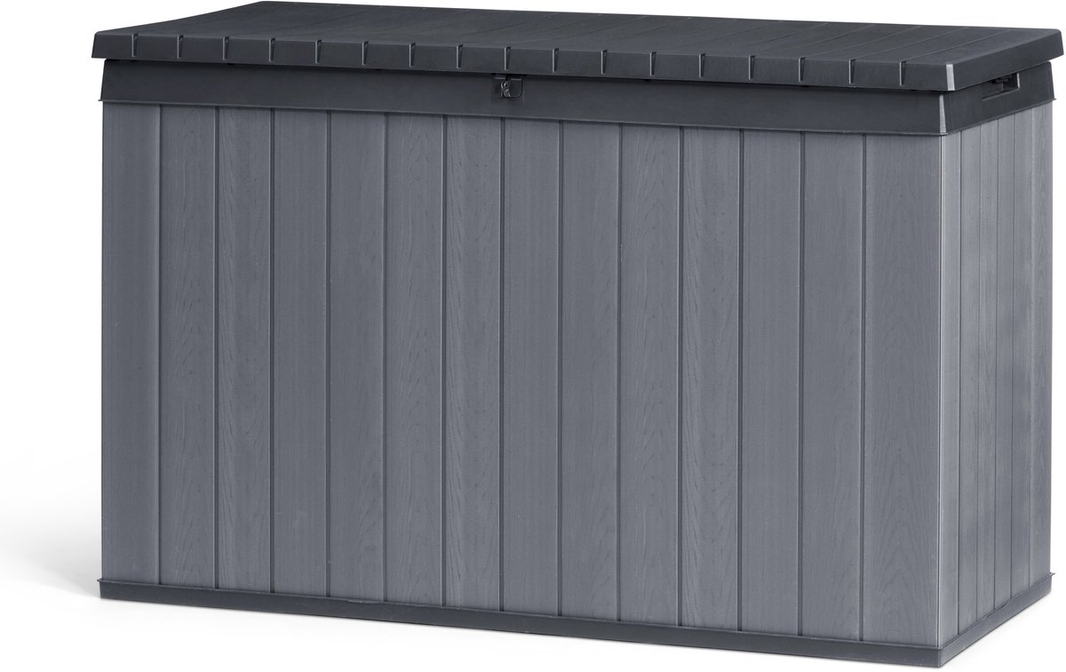 Bol.com Keter Darwin Opbergbox - 670L - 142,5x65,5x89,52cm - Grijs aanbieding