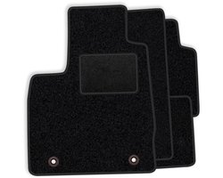 Complete set velours vloermatten passend voor Opel Corsa-e 2019- - zwarte afwerking