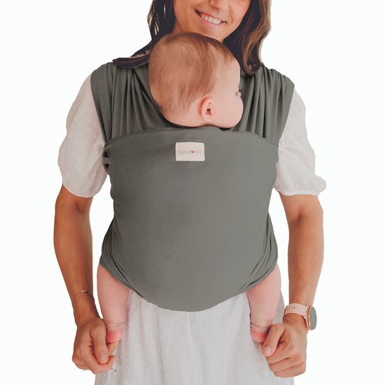 Babylonia draagdoek - Tricot-Slen - Moon Mist Grey