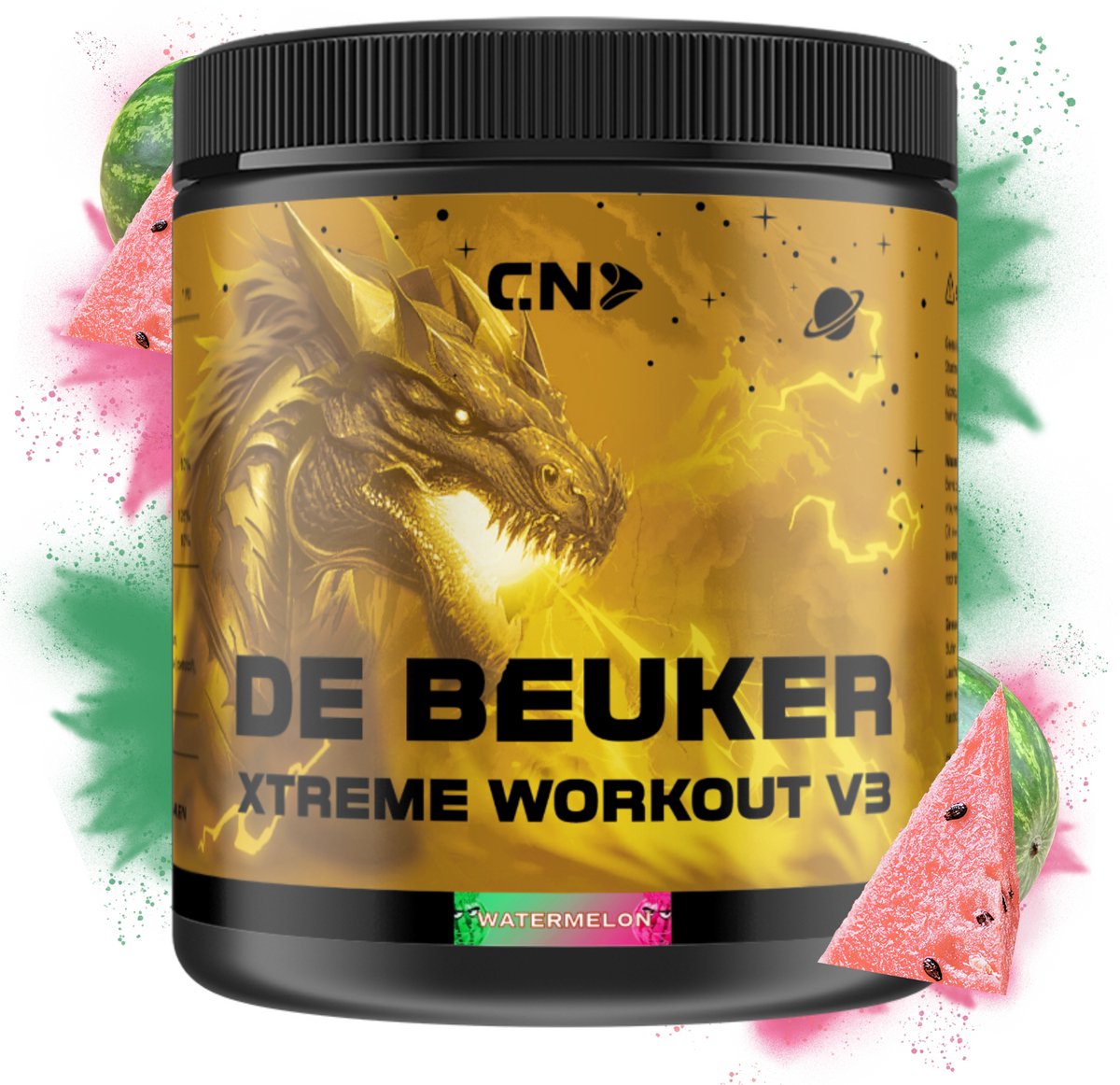 Goedkoopste CN Supplements Xtreme Workout V3 - Watermelon - Pre Workout - Met Cafeïne - 300 gram - 30 doseringen